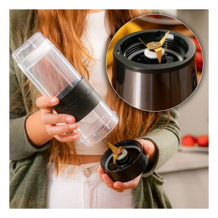 Cecotec 03916 Power Titanium 900 Pro Go Smoothie Blender  900W