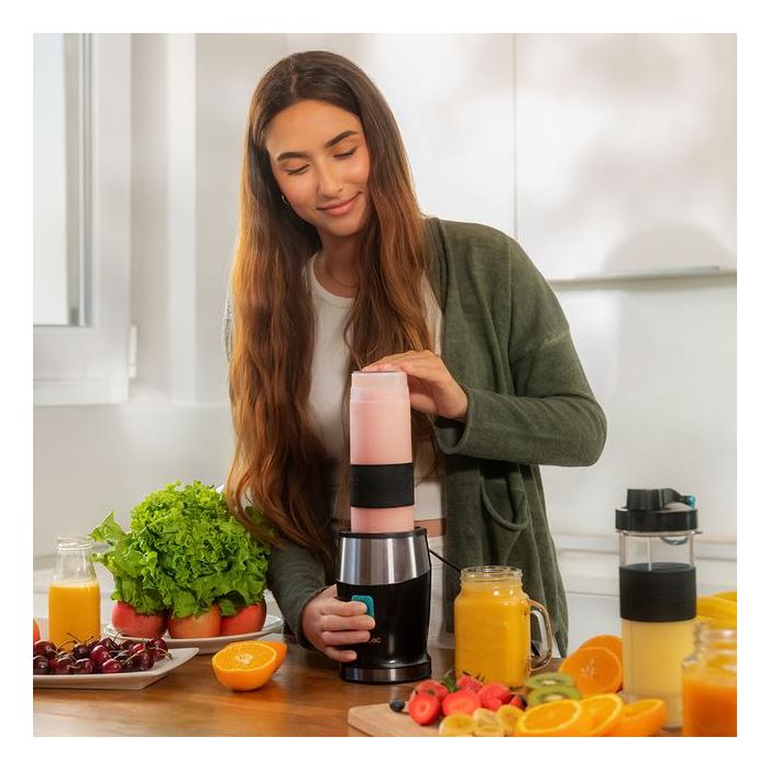 Cecotec 03916 Power Titanium 900 Pro Go Smoothie Blender  900W
