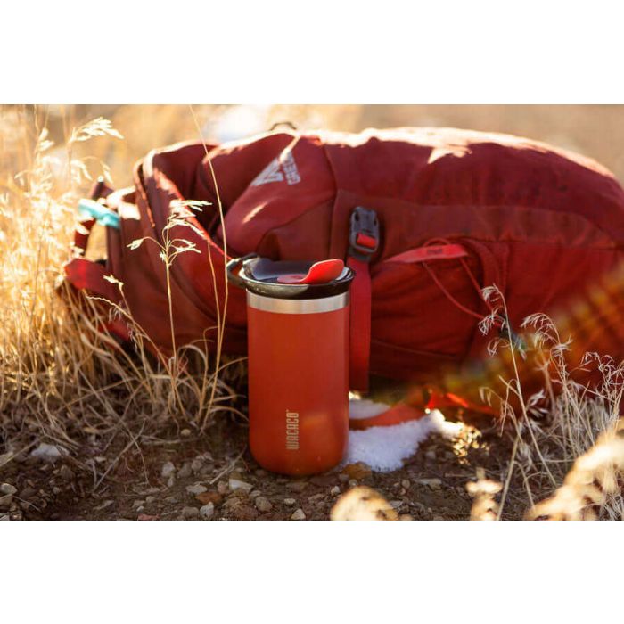 Wacaco Octaroma Lungo Carmine Red mug 300ml