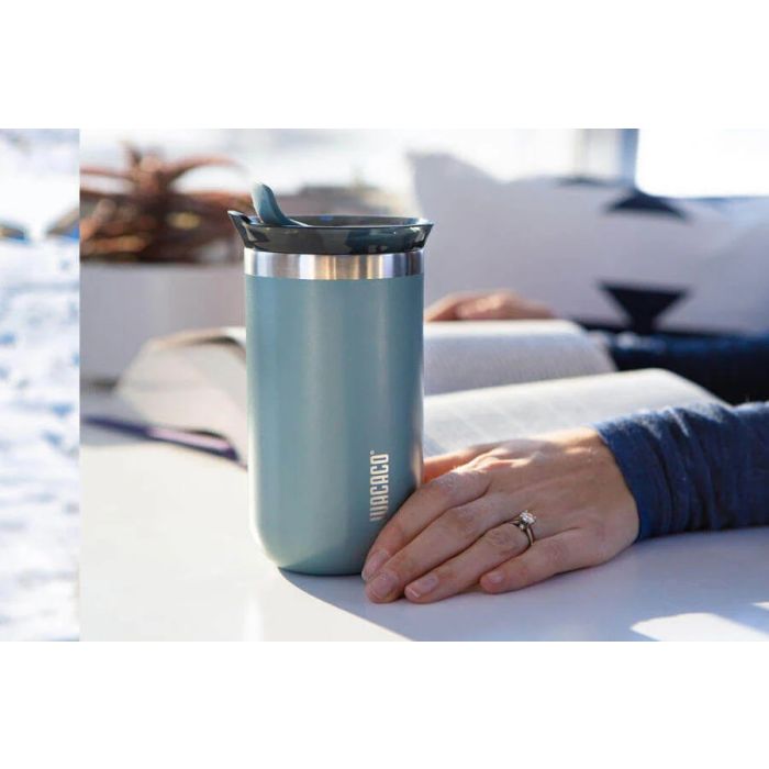 Wacaco Octaroma Lungo Cadet Blue mug 300ml