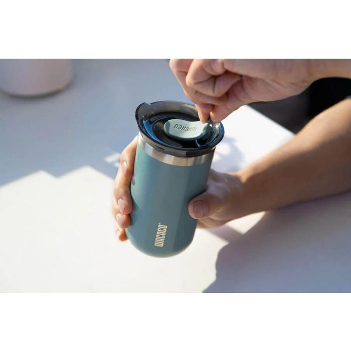 Wacaco Octaroma Lungo Cadet Blue mug 300ml