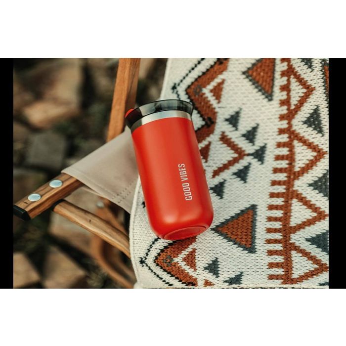 Wacaco Octaroma Lungo Carmine Red mug 300ml