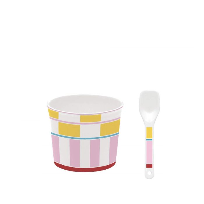 Easy Life 0084/GECR icecream bowl with spoon