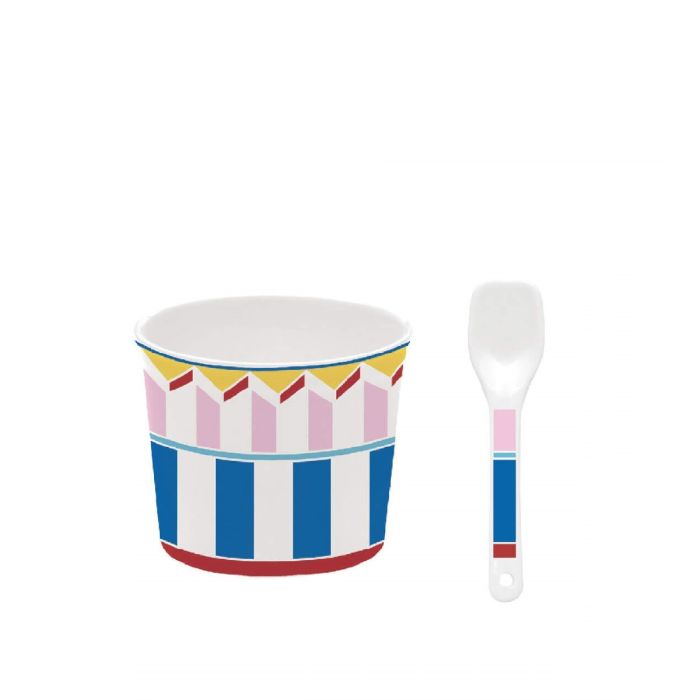 Easy Life 0084/GECR icecream bowl with spoon