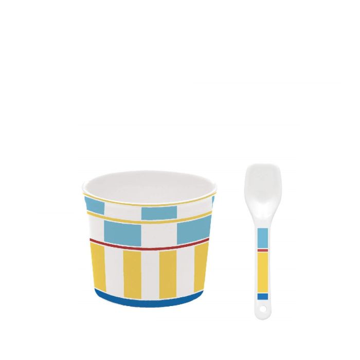 Easy Life 0084/GECR icecream bowl with spoon
