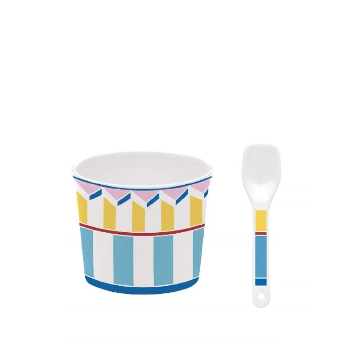Easy Life 0084/GECR icecream bowl with spoon