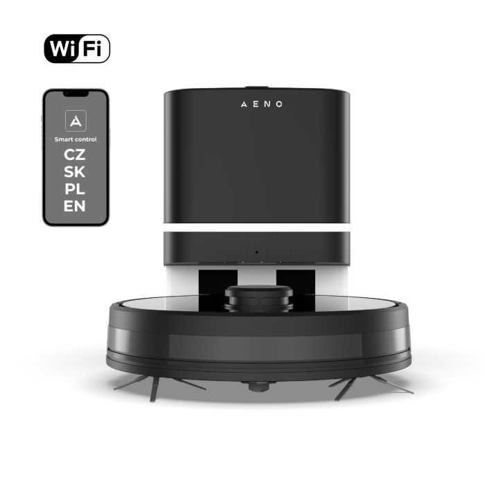 AENO ARC0001S Robot Vacuum Cleaner RC1S Black