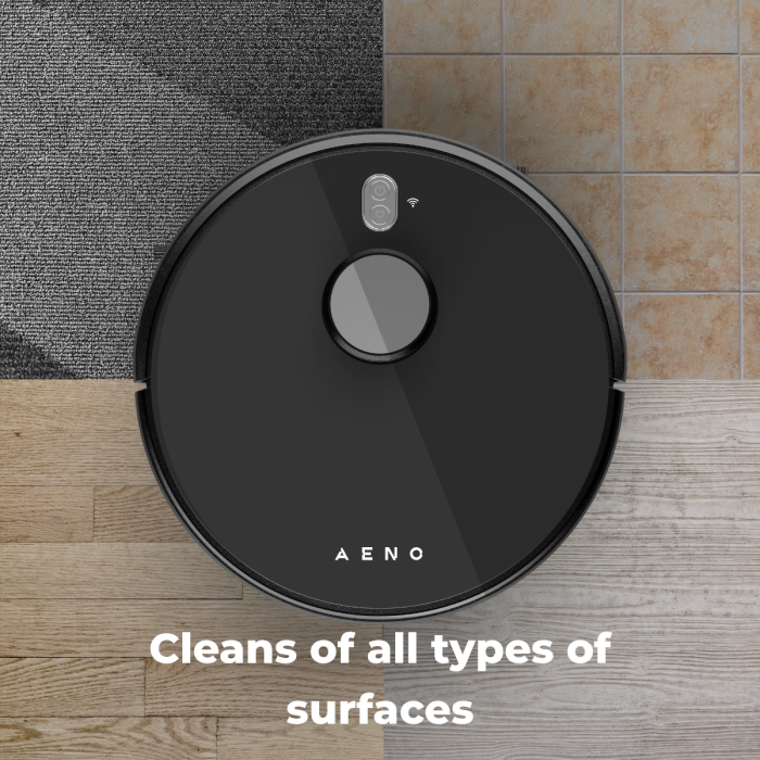 AENO ARC0001S Robot Vacuum Cleaner RC1S Black