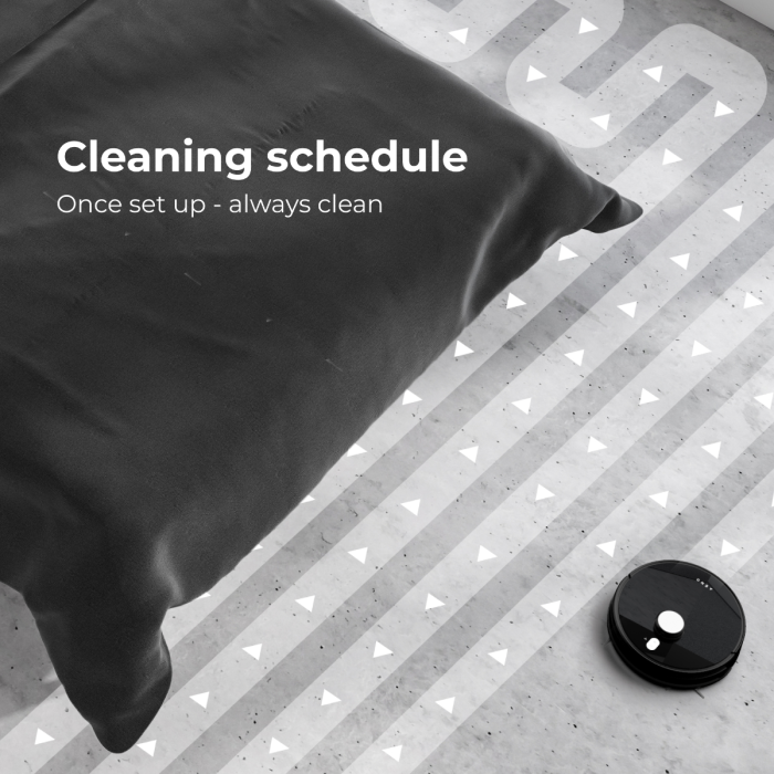 AENO ARC0001S Robot Vacuum Cleaner RC1S Black