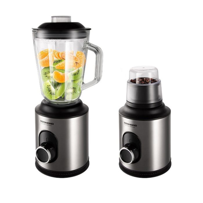 REDMOND RSB-M3416 stand blender black/ss