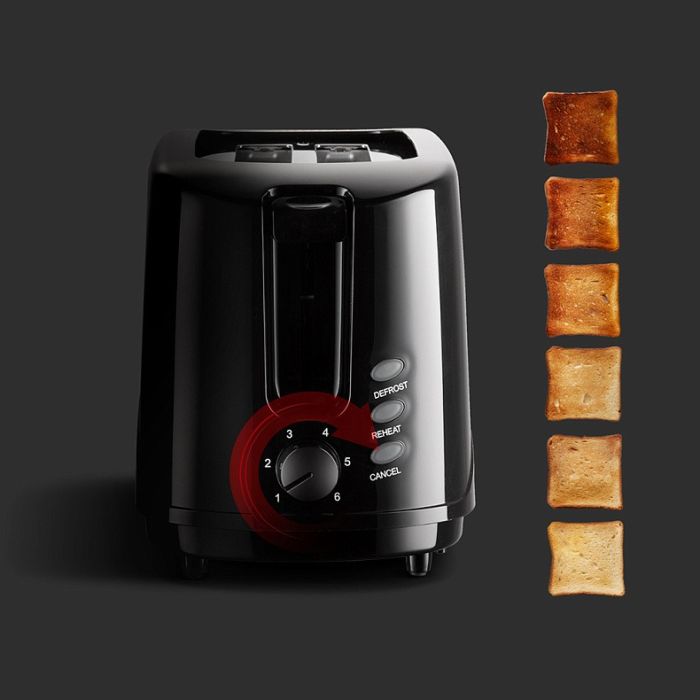 REDMOND RT-437 toaster black
