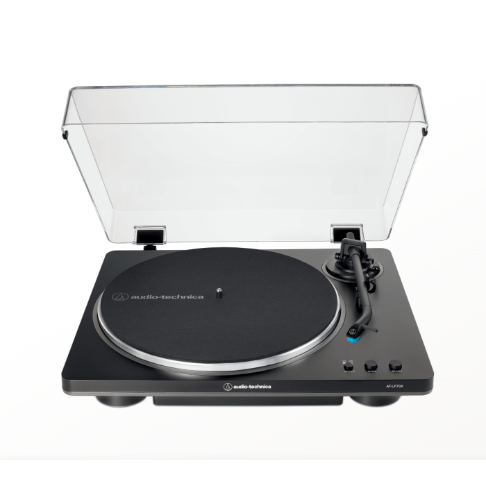 Audio-Technica AT-LP70XBTBS Turntable, Black/Silver / AT-LP70XBTBS