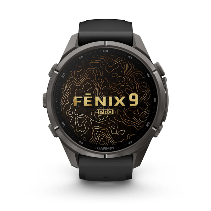 Garmin Fenix 9 Pro 47mm, AMOLED, Carbon Gray DLC Titanium
