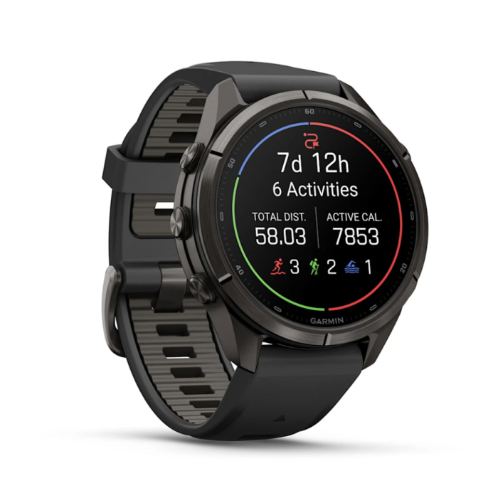 Garmin Fenix 9 Pro 47mm, AMOLED, Carbon Gray DLC Titanium