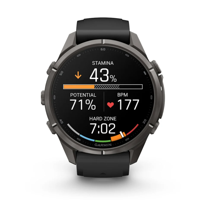 Garmin Fenix 9 Pro 47mm, AMOLED, Carbon Gray DLC Titanium
