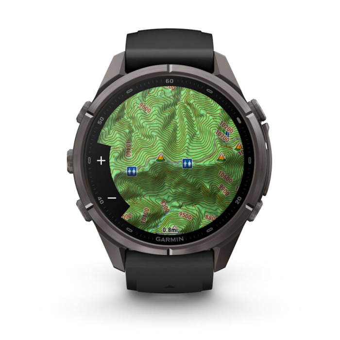 Garmin Fenix 9 Pro 47mm, AMOLED, Carbon Gray DLC Titanium