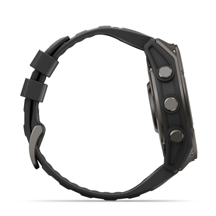 Garmin Fenix 9, 51mm, Carbon DLC, Black Band