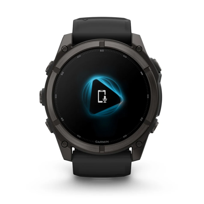 Garmin Fenix 9, 51mm, Carbon DLC, Black Band