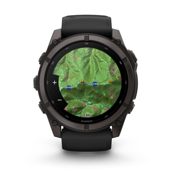 Garmin Fenix 9, 51mm, Carbon DLC, Black Band