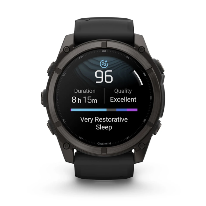 Garmin Fenix 9, 51mm, Carbon DLC, Black Band