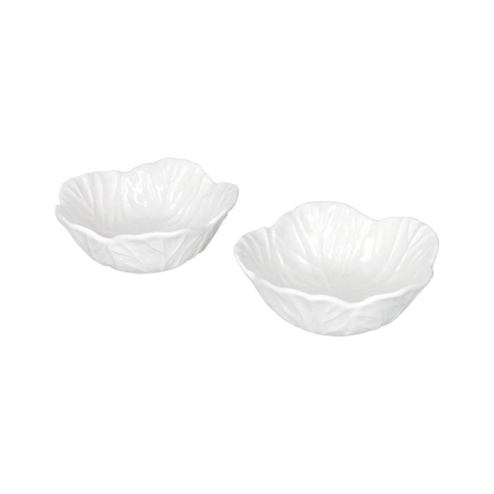 Brandani 51875 CIOTOLA white bowls 2x12cm