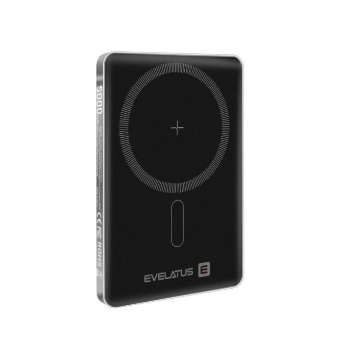 Evelatus MagLink Elite Wireless Power Bank 5000mAh Silver /EVEP02PBMES