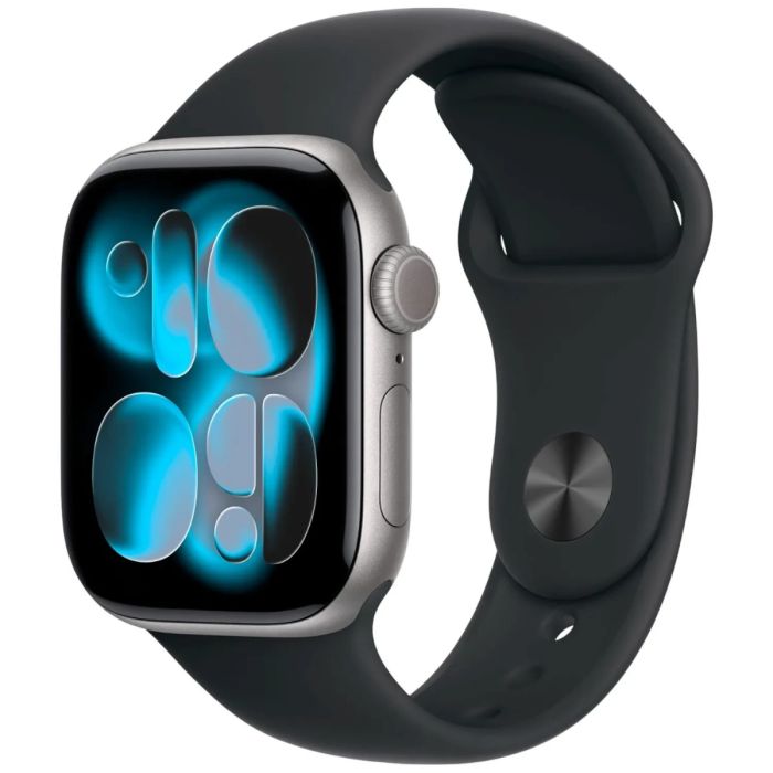 Apple Watch Series 11 GPS 42mm Space Grey, Black Sport Band - S/M /MEQW4