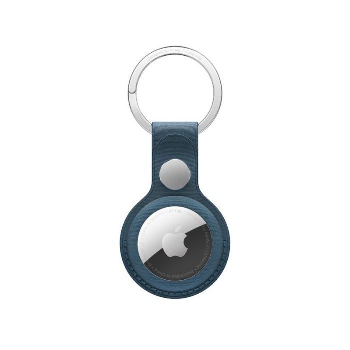 Apple Airtag FineWoven Key Ring, Wildflower Blue /MKG14ZM/A