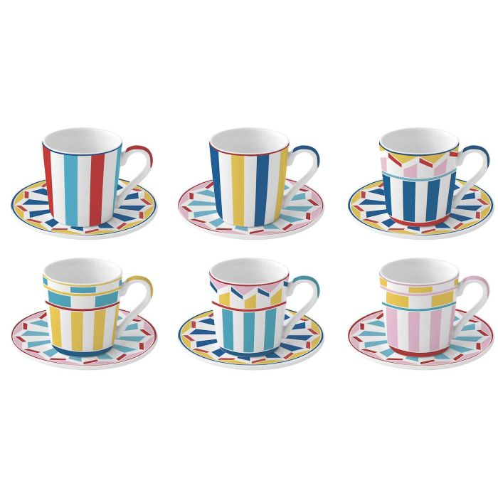 Easy Life 0126/GECR coffee cup & saucer 6x100ml