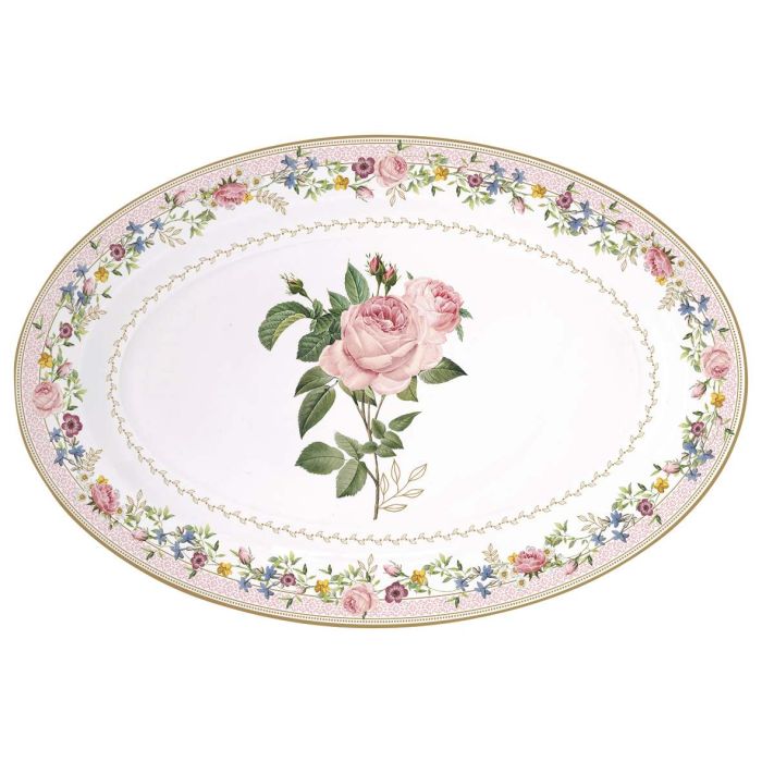 Easy Life 1316/CHRO oval serving plate 35x23.5sm