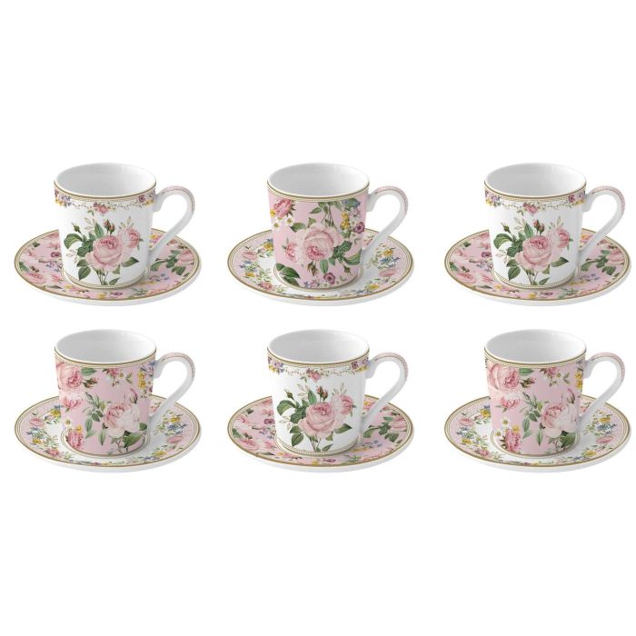 Easy Life 0126/CHRO coffee cup & saucer 6x100ml