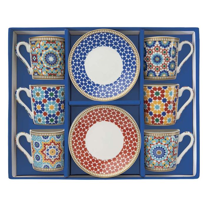 Easy Life 0126/MARR coffee cup & saucer 6x100ml