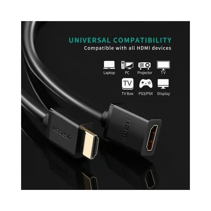 UGREEN HDMI 4K Cable Male to Female Black 2m/10142