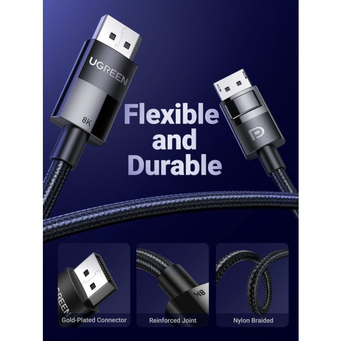 UGREEN Display Port to HDMI 8K Cable 2m/80397