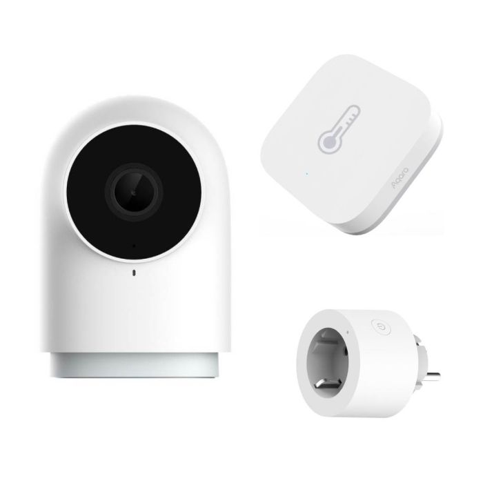 AQARA Set - Camera Hub G2H Pro + Smart Plug SP-EUC01 + Temperature/Humidity Sensor T1