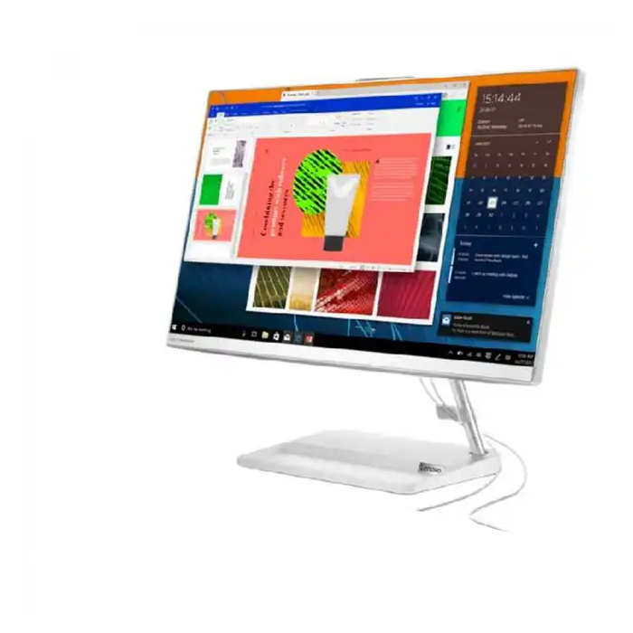 Lenovo AIO 23.8" R5-7430U 16/512 White /F0G1013YRK
