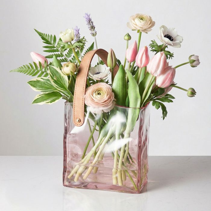 Fissman 13519 decorative glass vase 19cm