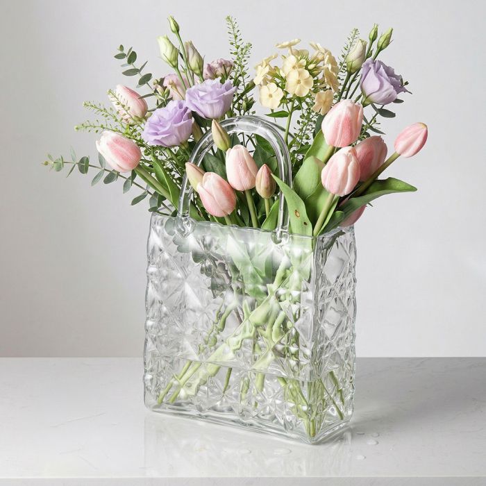 Fissman 13517 decorative glass vase 30cm