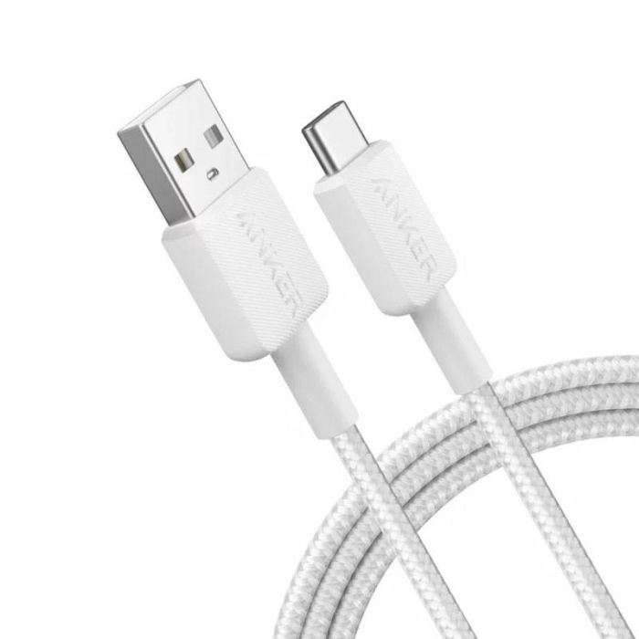 Anker USB-A to USB-C, 3ft (0.9M), White /A81H5H21