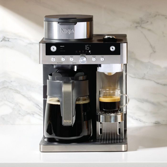 Ninja CFN802EU Prestige 2-in-1 Filter and Capsule Coffee Maker