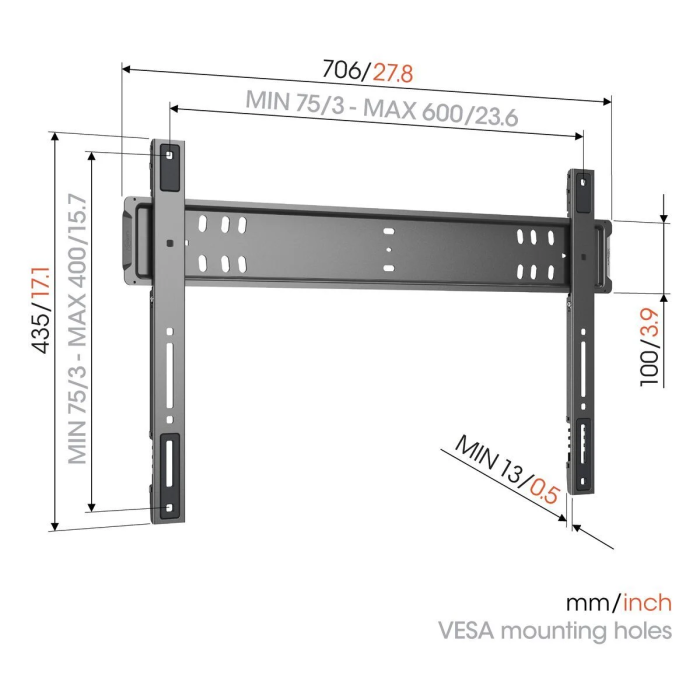 Vogel's TVM 5705 FIXED MOUNT LARGE