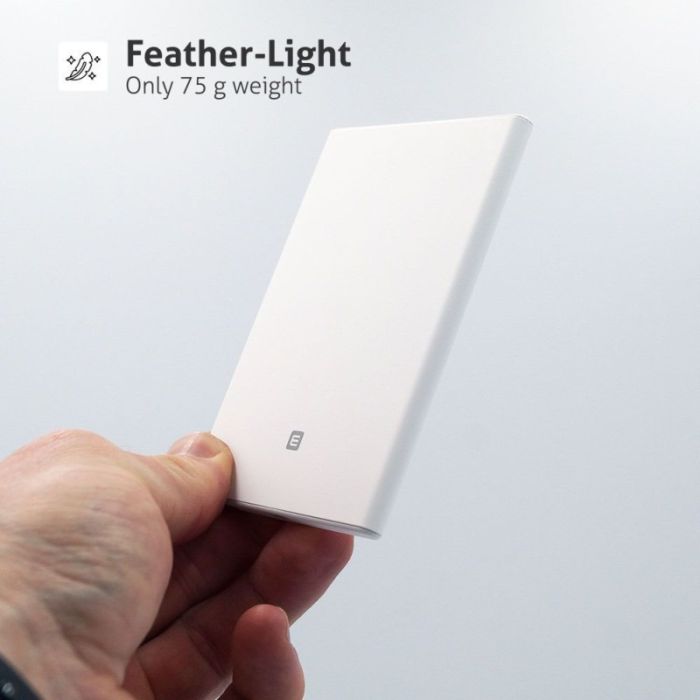 Evelatus Super Slim Wireless Power Bank 3000mAh White /EVEP03PBSSW
