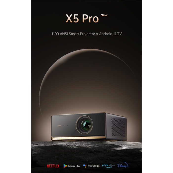 Wanbo Projector X5 Pro - Android 1080P 1100ANSI 6W*2 /X5 Pro