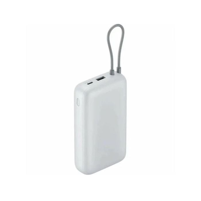 Xiaomi Power Bank 20000mAh (Integrated Cable) (Light Gray) (BHR9738GL)