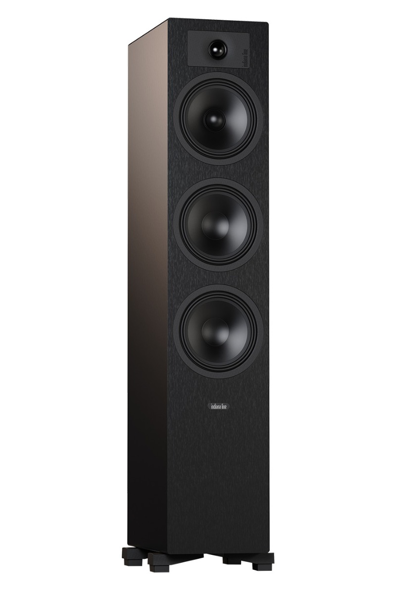 Indiana Line Tesi 5 Floorstanding Speakers, Black
