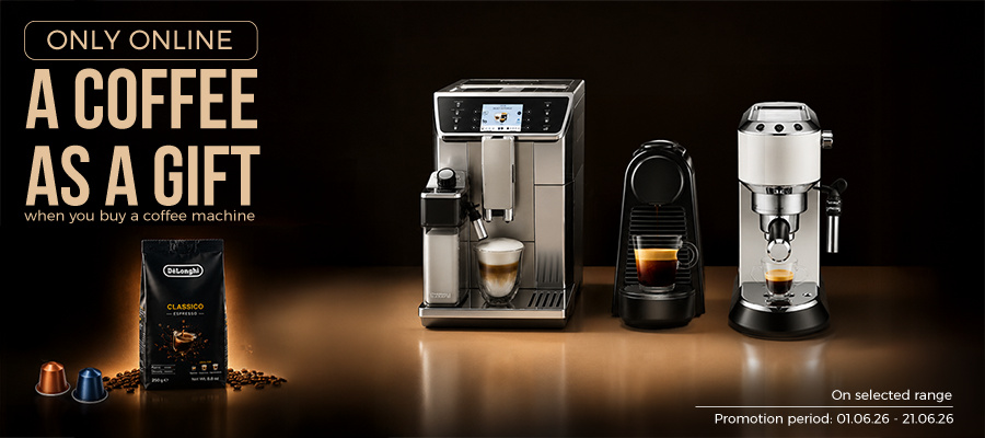 Online: Coffee machines +Gift