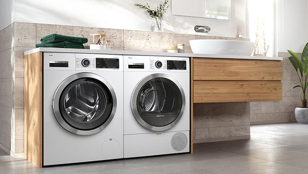 Bosch washing machine and dryer side by side