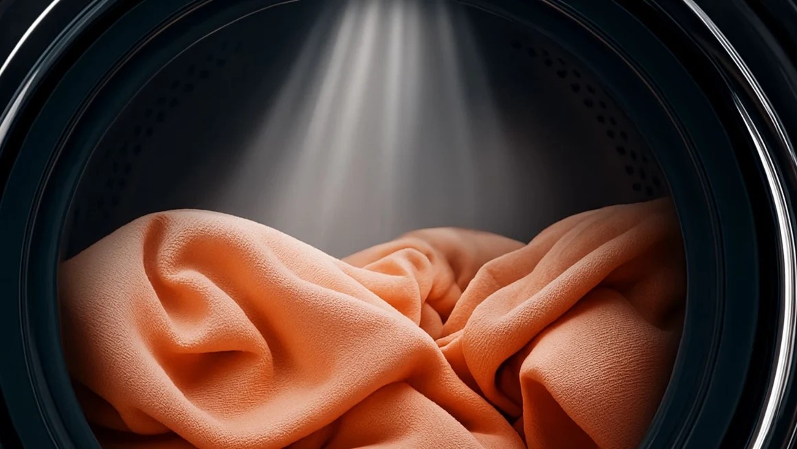 Fresh laundry in the Haier HW120-BD14397SU1 drum with Fresh Air System