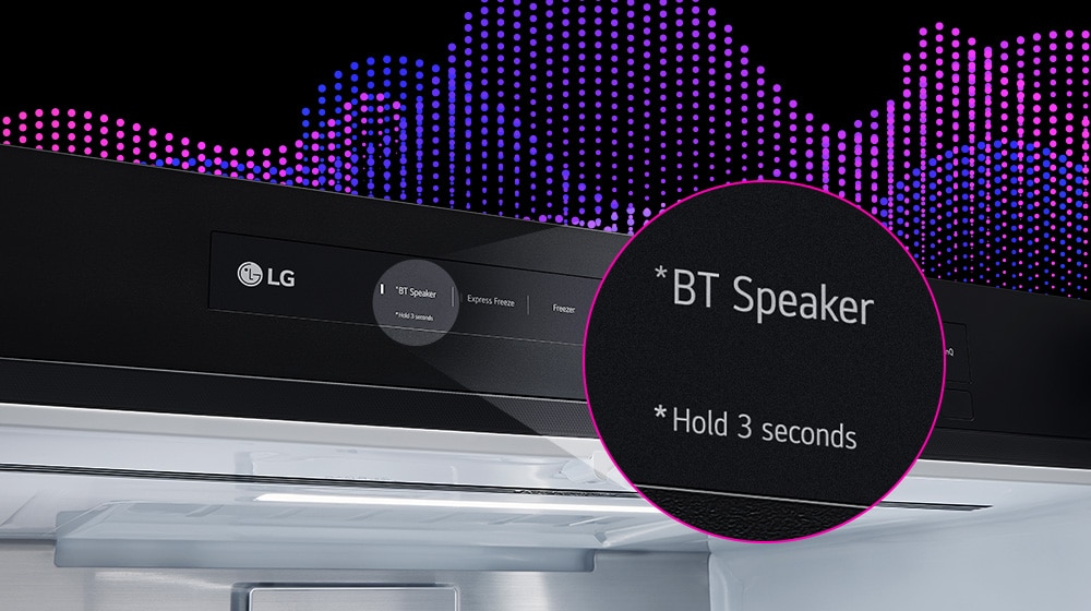 Built-in Bluetooth speaker